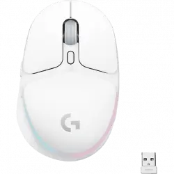 Ratón gaming - Logitech G G705 Aurora Collection, Inalámbrico, 8200 ppp, RGB Lightsync, 40 horas, Blanco