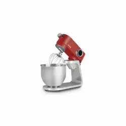 Robot Pastelero 800 W 5l 8 Velocidades Rojo Mate