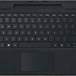 Teclado - Microsoft Surface Pro Signature, Para 8 Y X, Negro