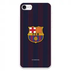 Funda Licencia Oficial FC Barcelona Rayas Blaugrana para iPhone 7