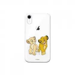 Funda Oficial de Disney Simba y Nala Mirada Cómplice El Rey León para iPhone XR