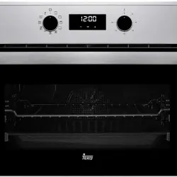 Horno compacto - Teka HBC 625 P, Multifunción, Pirolítico, 44 l, 46 cm, Inox