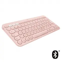 Logitech K380 Teclado Bluetooth Rosa para Mac