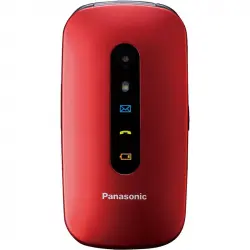 Panasonic TU456 Teléfono para Mayores Rojo