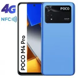 Smartphone Xiaomi Pocophone M4 Pro 8gb/ 256gb/ 6.43'/ Azul Neón