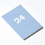 Agenda 2024 Octagon Design A4 mes visto azul