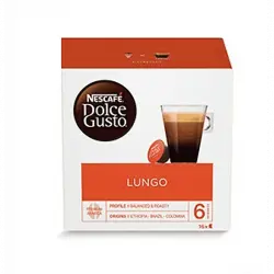 Cápsulas monodosis - Nescafé Dolce Gusto Lungo, 16 cápsulas