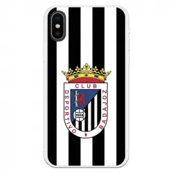 Funda Licencia Oficial Club Deportivo Badajoz Escudo Blanquinegro para iPhone XS