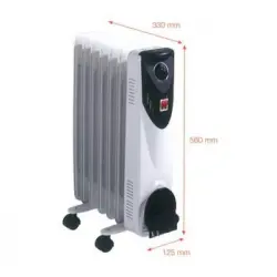 Radiador Bajo 7e. Br15 1500w.