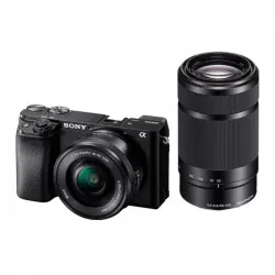 Sony Alpha 6100 24.2MP WiFi + Sony PZ 16-50mm F3.5-5.6 OSS + Sony 55-210mm F4.5-6.3 OSS