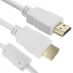 BeMatik Cable HDMI 2.0 UltraHD 4K Macho/Macho 5m Blanco