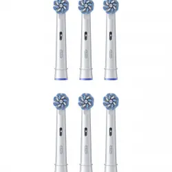 Braun - Pack De 6 Cabezales De Recambio Oral B - Sensitive Clean