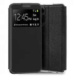 Cool Funda Flip Cover Liso Negro para Oppo A98 5G