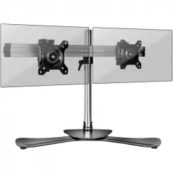 Duronic DM752 Soporte de Mesa Doble Monitores 15"-24" VESA 100x100 Máx 8 Kg