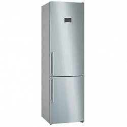 Frigorífico combi - Bosch KGN39AICT, No Frost, 203 cm, 363 l, Cajón VitaFresh XXL, MultiAir Flow, Inox