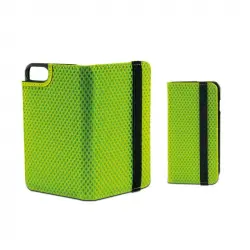 Ksix Folio Sport Funda con Elástico Verde para iPhone 7/8/SE 2020