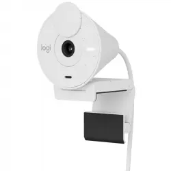 Logitech Brio 300 Webcam FullHD Blanco Crudo