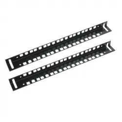 RackMatic Perfil Rack 19" 6U Negro para SOHORack 2 Unidades