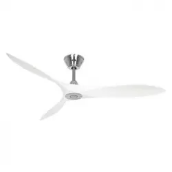 Ventilador De Techo Casafan Eco Airscrew 315242 152cm Motor Dc / Blanco Mate