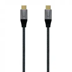 Aisens Cable USB-C 3.2 Macho/Macho 2m Gris