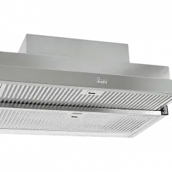 Campana extraíble - Teka CNL 6815 Plus, 5 velocidades + intensiva, 730 m³/h, Motor EcoPower, 27 cm, Inox