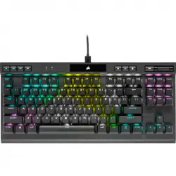 Corsair K70 RGB TKL Champion Series Teclado Mecánico Gaming Switch Cherry MX Red Negro