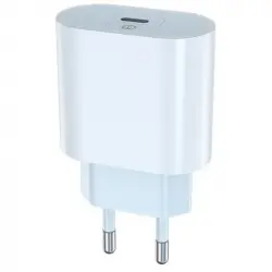Eightt ECW-20W Cargador Smartphone USB Tipo C PD 20W Blanco