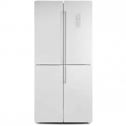 Frigorífico americano - Infiniton AMCB-485GW NFT, No Frost, 185 cm, 431L, Inverter 10 AÑOS GARANTÍA, Ice Maker