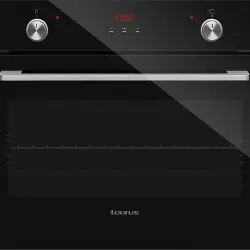 Horno - Taurus HM750BKD, 50 L, integrable compacto, multifuncional y programable, Limpieza por vapor, Negro