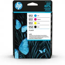 HP Pack Cartuchos Tinta Original 950 Negro + 951 Cian/Magenta/Amarillo