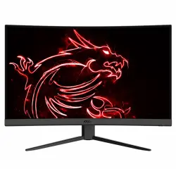 MSI - Monitor PC Gaming curvo 68,58 cm (27') MSI Optix G27CQ4, 165 Hz, WQHD, Anti-Flicker (Reacondicionado a estrenar).