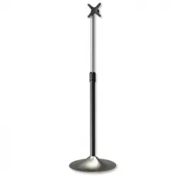 Techly Ica-tr10 Soporte De Pie Para Pantalla Plana 68,6 Cm (27") Soporte De Suelo Con Ruedas Para Pantalla Plana Plata