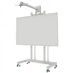 Approx APPIBSTD Soporte Móvil Regulable para Pantallas Interactivas de 80" a 120" y Proyector