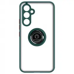 Carcasa Samsung Galaxy A54 5g Bimaterial Anillo Soporte Vídeo Verde