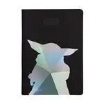 Cuaderno CoolPack A5 rayas Black Collection Grogu