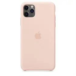 Funda de silicona Apple Rosa arena para iPhone 11 Pro