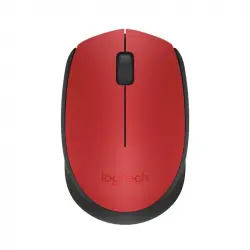 Logitech M171 Ratón Inalámbrico Rojo