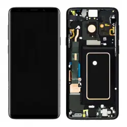 Samsung Pantalla LCD / Táctil / Chasis Negro Original para Samsung Galaxy S9 Plus