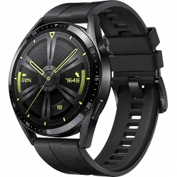 Smartwatch - Huawei New Active Watch GT 3, 46 mm, 14 días, Ritmo cardiaco 24h, SPo2, IA+100 deportes, GPS, 5 Atm, Negro