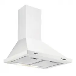 Brandt Campana De Pared Decorativa 60cm 600m3/h Blanco - Ad1006w
