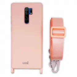 Cool Funda con Cinta Rosa para Xiaomi Redmi 9