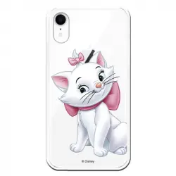 Funda Oficial Disney Marie Silueta Transparente Los Aristogatos para iPhone XR