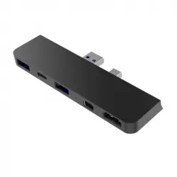 HyperDrive Dockstation USB-C para Surface Pro Negro