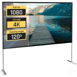 iggual Pantalla Exterior Portable 120" 265x149 cm