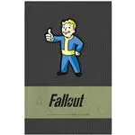 Libreta A5 tapa dura Fall out - Vault boy