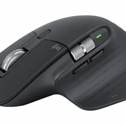 Ratón - Logitech MX Master 3S, Inalámbrico, 8000 ppp, Botones personalizables, Carga rápida, Negro