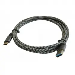 3Go Cable USB 3.0 Tipo A Macho a Tipo C Macho 1.2m