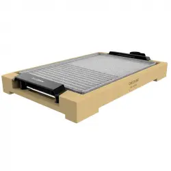 Cecotec Tasty&Grill 2000 Bamboo MixStone Plancha de Asar Eléctrica 2000W