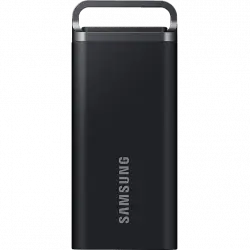 Disco duro SSD externo 4 TB - Samsung, T5 EVO, USB 3.2 Gen 1, SSD, 460 MB/s, Negro