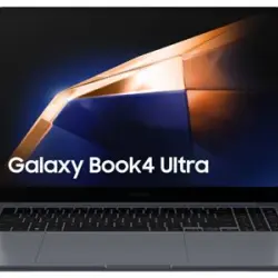 Ordenador portátil Samsung Galaxy Book4 Ultra, Intel Core Ultra 9-185H, 32GB RAM, 1TB SSD, NVIDIA® GeForce RTX™ 4070 (GDDR6), Windows 11 Home, 16" WQXGA+ AMOLED, EVO Gris